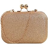 clutch luxo dourado rosé eudora