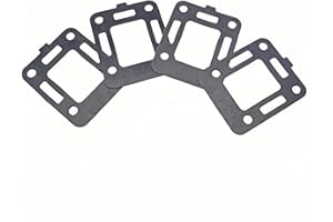 SupremeMarine 99777 4 pcs Exhaust Elbow Gasket Kit for MerCruiser MCM 120 140 2.5L 3.0L V8 Stern Drives 27-997771 Sierra 18-2833-9