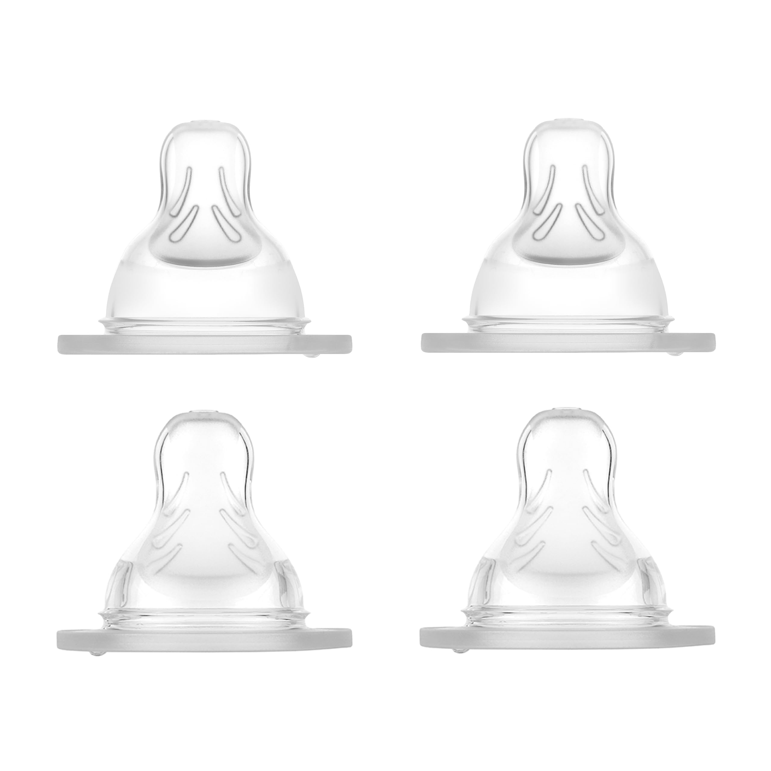 MAM Babyartikel 99964023 - Tetinas biberon, pack of 4 (2 teatas 4m +, 2 teatas 6m+)