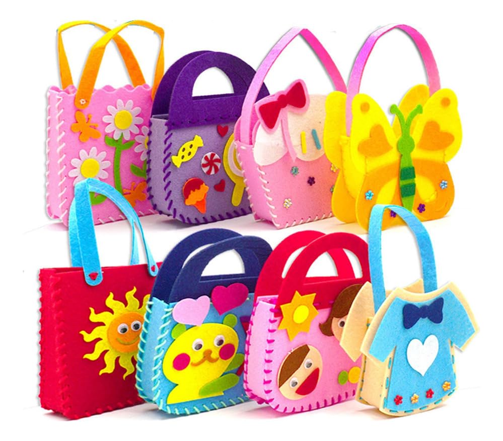 Kit 14 Bolsas Infantis De Costura Pré-escolar Montessori