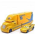 wltk Movie Cars 2 3 New Dinoco Hauler NO.51 & Curz Ramirez Racer Speed 2PCS Vehicles ， McQueen Jackson Storm Cruz Ramirez Vehicles