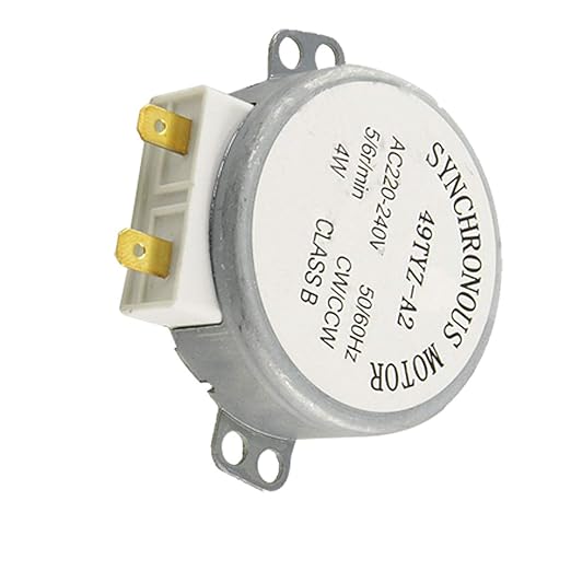 Aexit AC 220-240V eléctrico 4W 5/6RPM Tocadiscos motor síncrono ...