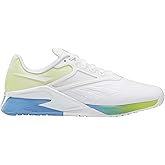 Reebok Women's Nano X2 Cloud White/Essential Blue/Acid Yellow 10 B