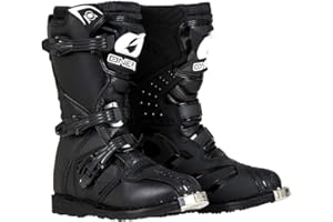 O'Neal Boys New Logo Rider Boot (Black, K12)