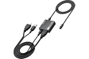 PROZOR 192KHz HDMI ARC to Optical Audio Adapter, 3.3ft/1m ARC Audio Extractor, HDMI(ARC) to Optical Toslink/Coaxial Converter, for TV to Speaker Amplifier Soundbar (Not Reversible)