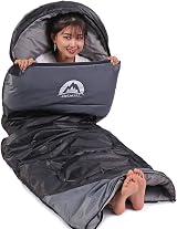 SWTMERRY Sleeping Bag 3 Seasons Waterproof Lightweight for Indoor Outdoor view 4