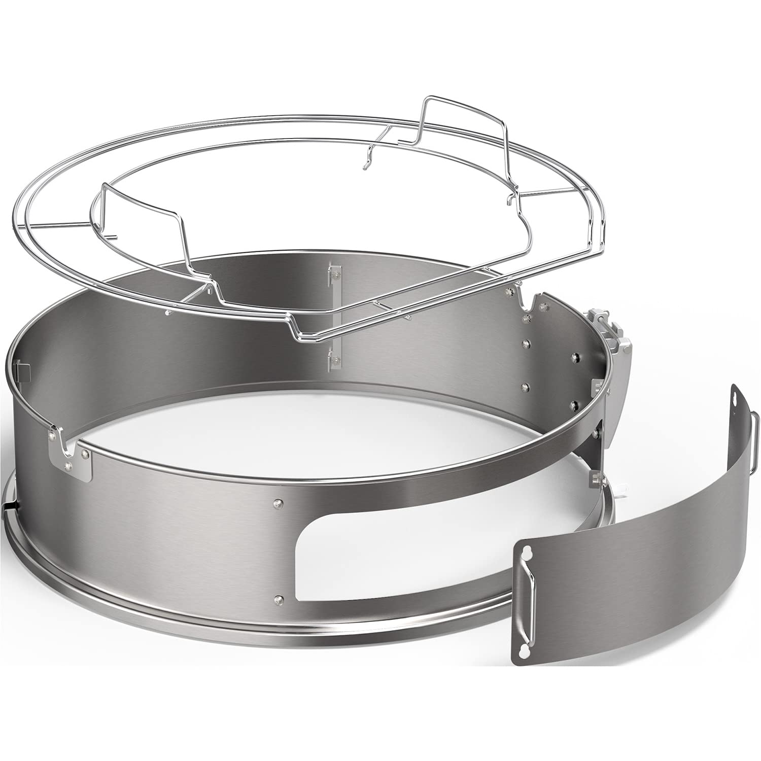 Rösle 25047 Number 1 F60/F60 AIR/G60 Gourmet Ring, Stainless Steel, 64 x 63 x 17 cm
