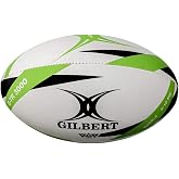 Gilbert G-TR3000 Rugby Union League Ball White/Green