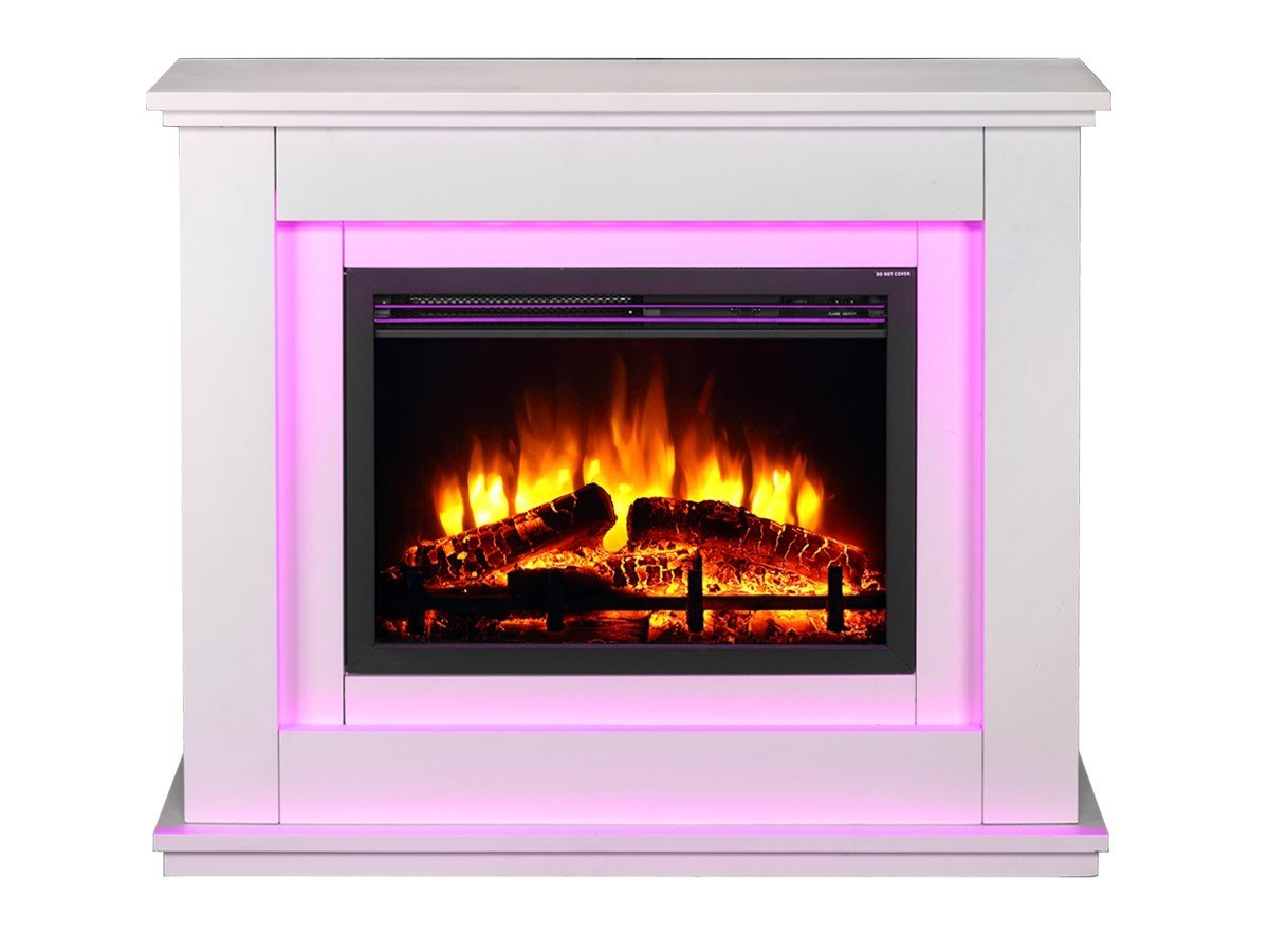 Primaster Elektrokamin Montreal Wandkamin Wei szlig Mit Fernbedienung