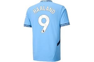 PRO SOCCER SPECIALISTS Haaland 9# City Home Soccer Jersey 2024/25