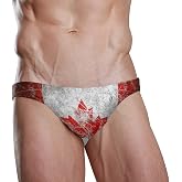 Dallonan Swim Brief Bikini Fashion Beach Athletic Swimwear Briefs