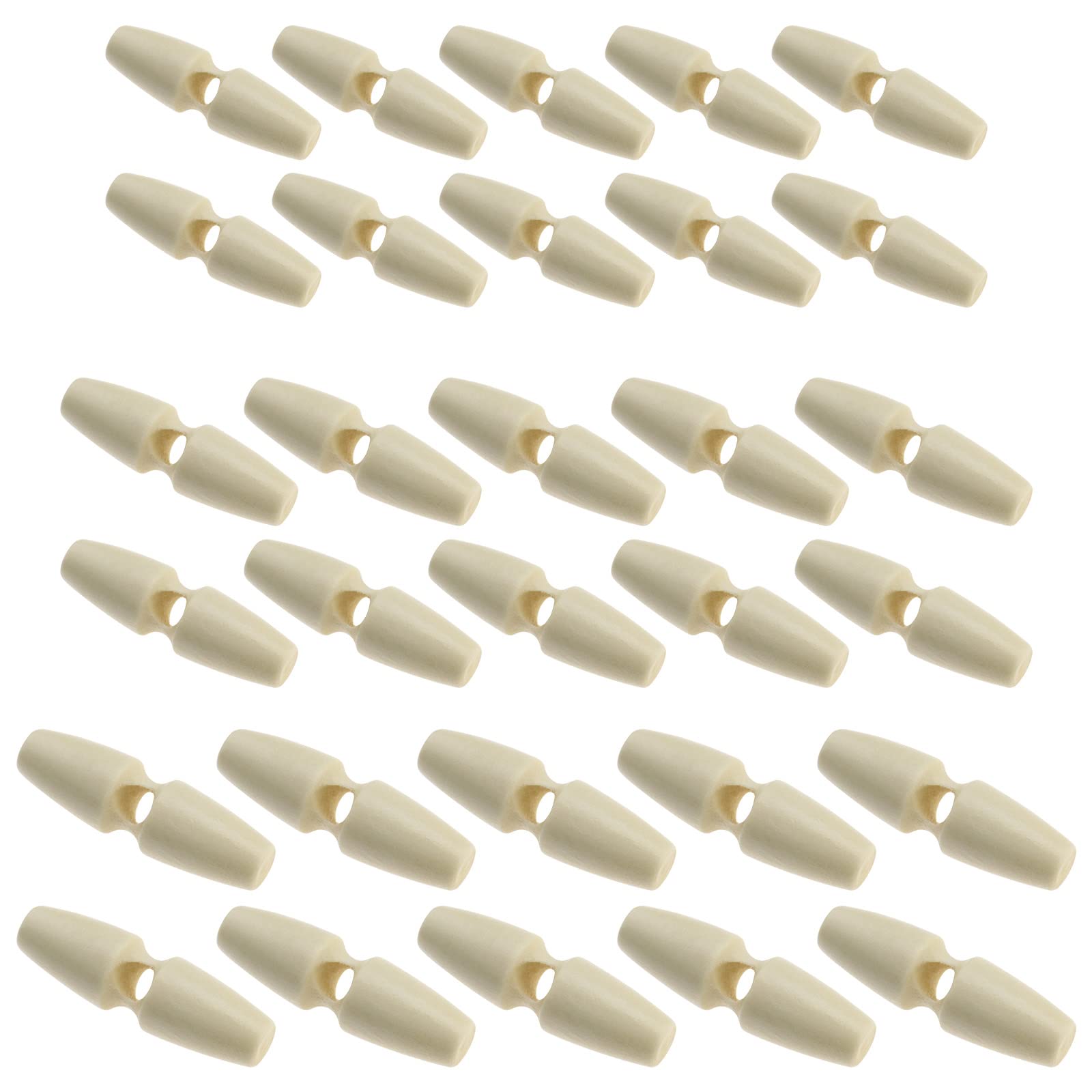 VGOL 30pcs Wooden Button Olive Single-Hole Button Decorative Buttons DIY Accessories for Sewing Crafting Clothing DIY Crafts Making Decoration