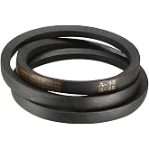 uxcell A45 Drive V-Belts 45" Inner Length 13mm Width 8mm Thick JIS Standard A-Section Rubber Drive Transmission Belt