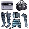 DOCTOR LIFE LX9max Full Body (B) - Sequential Air Compression Recovery System : Device + Legs (XL) + Arm + Waist + Centerbody + Bag (FSA-HSA Approved)