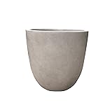 Kante 18 Inch Dia Round Concrete Planter, Indoor