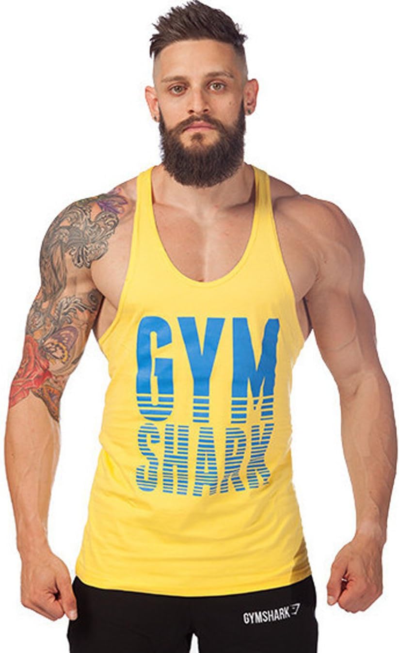 Moge Mens Gym Tank Tops Bodybuilding Fitness Workout Vest Tanks
