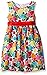 American Princess Girls' Strawberry Multi Shantung Dress
