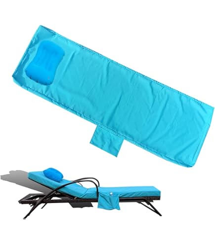 Fusible Fleece Ganeen Waterproof Chaise Lounge Cushion Chair Cover