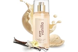 Lavanila Pure Vanilla Healthy Hair + Body Perfume Mist, 5 Fl Oz - Sweet & Warm Fragrance Spray Formulated with Jojoba Oil, Madagascar Vanilla, Tonka Bean, Heliotrope