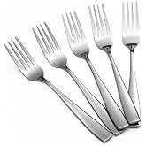Eslite Stainless Steel Dinner/Salad Forks Set,12-Piece,8 Inches