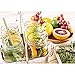eBoot Drinking Straws Paper Straws for Celebrations, Christmas, Birthday, Wedding, Baby Shower and Party, 100 Pieces (Gold)