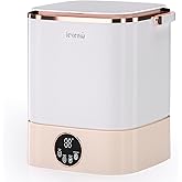 IEVENW Portable Semi-Automatic Washing Machine, 5Lb Compact Underwear Sock Mini Washer, Lightweight Mini Laundry Machine for Apartments, Dorms, RVs &amp; Camping, Easy Installation, 110v