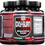 MEGATHOM Oxy BURN Natural Fat Burner and Muscle Builder for Men and Women (60 capsules) Health & Household | Vitamins & Dietary Supplements | Weight Loss Supplements | Fat Burners