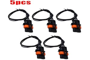 ALLMOST 5pcs set Compatible with Volvo 5 Cyl Electrical Connector of Ignition Coil UF341 30713416 plug