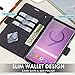 ProCase Galaxy Note 9 Wallet Case, Folio Folding Wallet Case Flip Cover Protective Case for Galaxy Note 9 2018 Release, with Card Holders Kickstand -Black