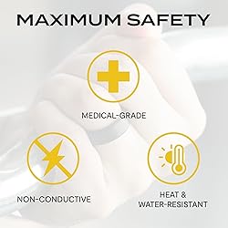 ROQ Silicone Rubber Wedding Ring for Men, Comfort