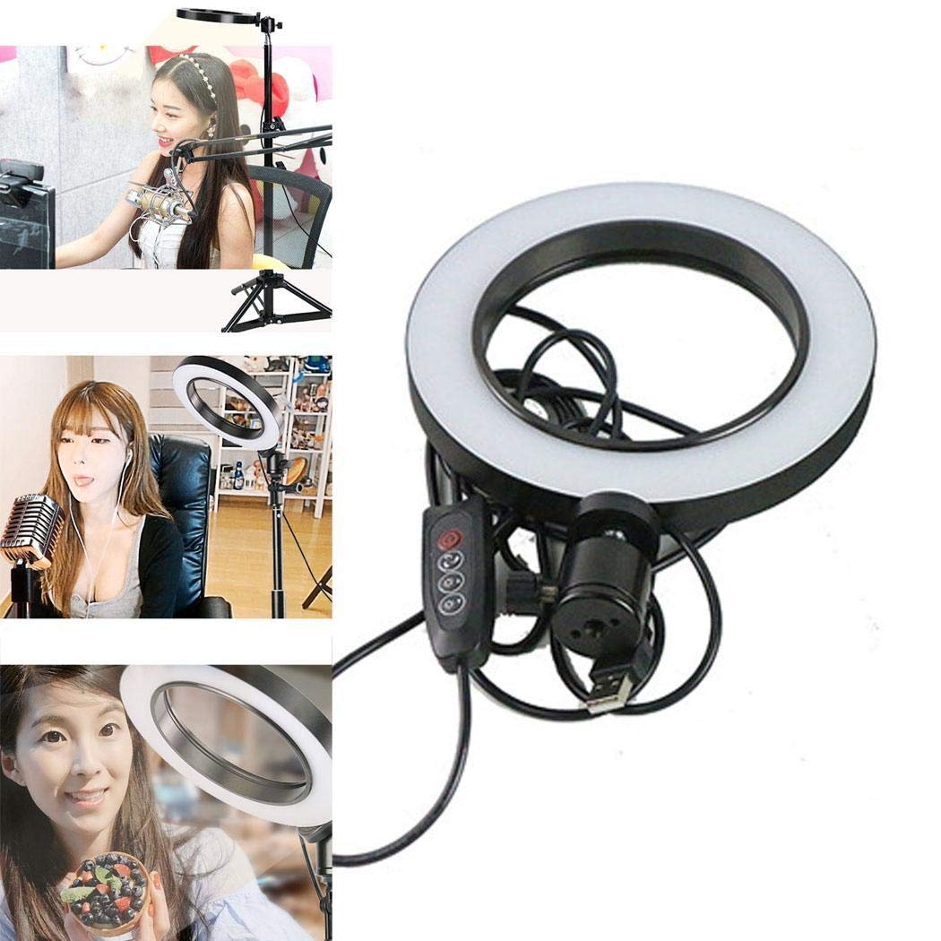 melysUS Broadcast Live Photography Fill Light LED Camera Phone Flash Dimmable Light On-Camera Video Lights