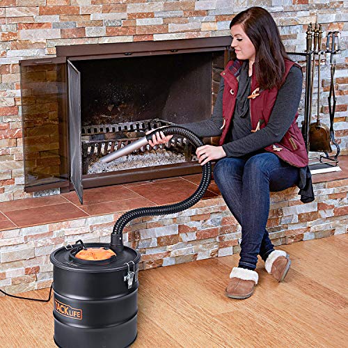TACKLIFE 800W Ash Vacuum, 5Gallon Ash Vacuum Cleaner, Blower/VAC 2 in