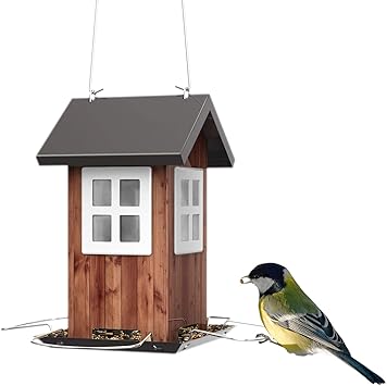 Amazon Com Kingsyard Bird Feeders For Outside Hanging Small