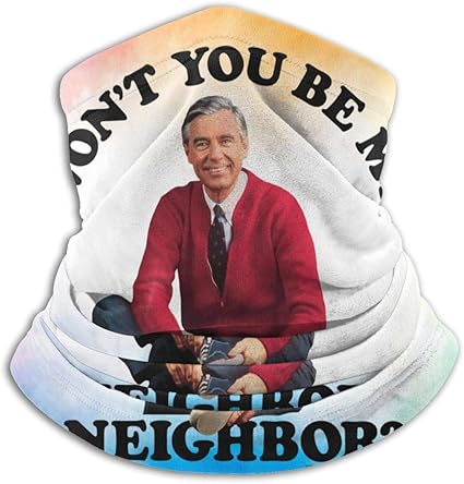 Koya94 Mr Rogers Willst Du Nicht Mein Nachbar Sein Herr Rogers Halswarmer Bandanas Schal Gesichtsschleier Amazon De Bekleidung