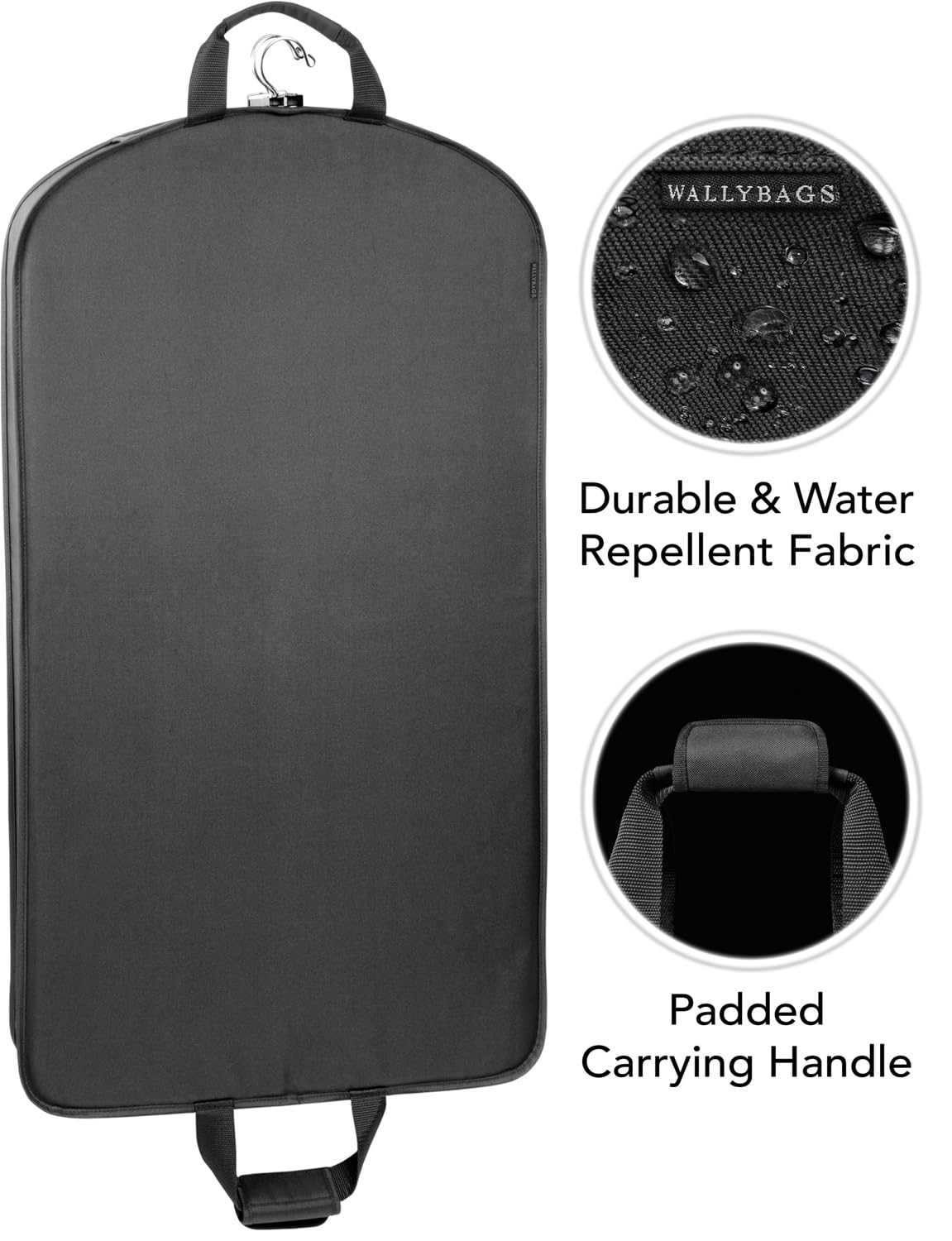 WallyBags 40” Deluxe Travel Garment Bag