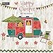 Wells Street by Lang 2017 Happy Camper Wall Calendar, 12 x 12 inches, January to December 2017 (17997001723)