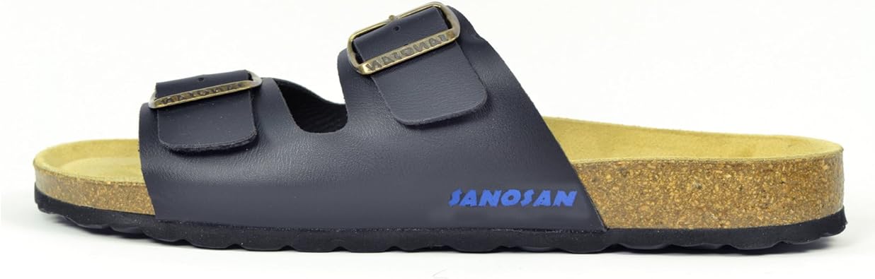 buckle mens flip flops