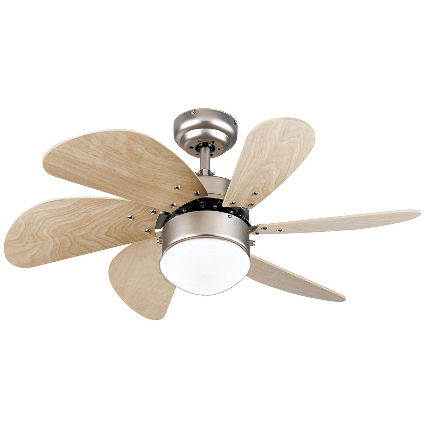 Westinghouse 7814420 Turbo Swirl Single Light 30 Inch Six Blade