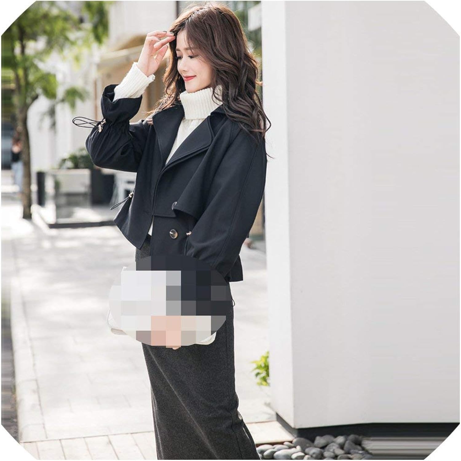 short windbreaker jacket