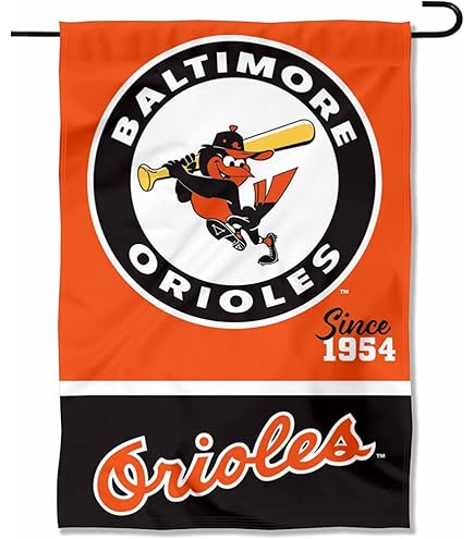 WinCraft Baltimore Orioles MLB Logo Flag - 3x5 Feet Polyester