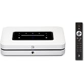 Bluesound Node (2024) Music Streamer with RC1 Remote - White (Bundle) | ESS SABRE DAC, HDMI eARC, AirPlay 2, Spotify Connect, Roon Ready &amp; aptX Adaptive Bluetooth