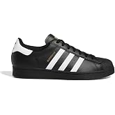 adidas Men's Superstar ADV Skate Shoes - Core Black/Cloud White, Size: 11.5
