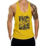 InleaderStyle Men's Gym Tank Tops Y Back Stringer
