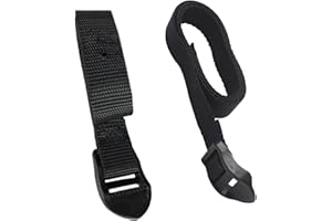 DUODYEO Foot Straps for Rower Compatible with Concept 2 Rowing Machine Model E and D Rowers(1 Pair)