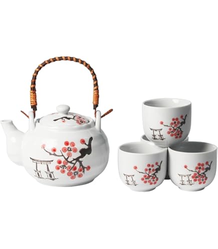 Amazon.com | Urban Tokyo Japanese Style Cube Shape 20oz Porcelain