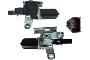 Parts Player New Windshield Wiper Motor Compatible with Dodge Ram 1500 2003-09, Ram 2500 3500 2003-2010, Ram 4500 5500 2008-2010 55077098AF, 55077098AG, 55077098AH, 55077098AJ, 55077098AK, 55077098AC