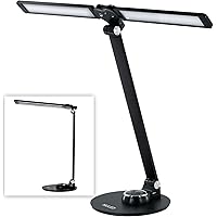 NUNET LED Desk Lamps for Home Office,Piano Lamp for Upright Piano,Rotatable Aluminum Desk Lamps with USB Charging Port,Eye-Ca
