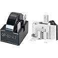 Refrigerator Compressor Relay and Overload Kit JJHXSM Refrigerator Starters QP2-4R7 4.7 Ohm 3 Pin Refrigerator PTC Starter Relays and 6750C-0005P Refrigerator Overload Protectors