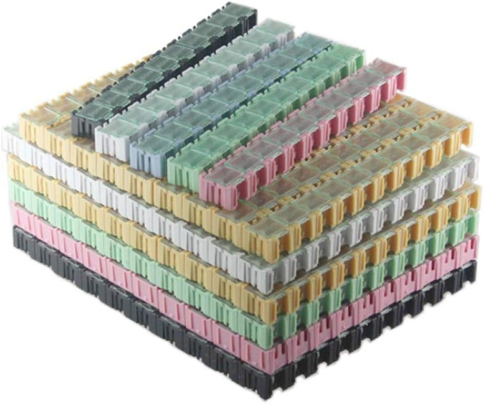 20pc/set Parts Box Toolbox Electronic Component Box Screw Chip Resistor Storage Box Automatically Pops Up Patch Container 1-Pink