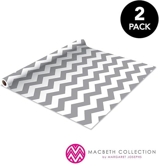 Amazon Com Self Adhesive Shelf Liner 2 Pack Rugby Chevron
